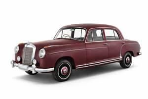 Usata Mercedes 220 100 CV (73 kW) 1957 Rosso Berlina