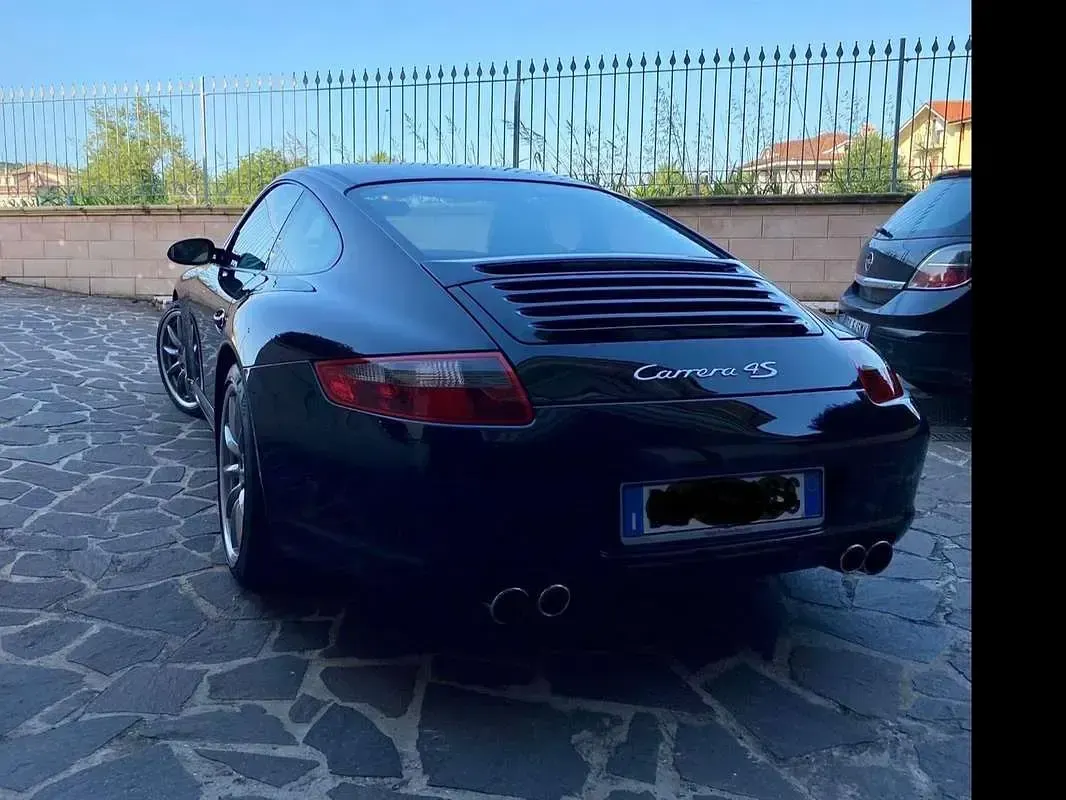 Usata Porsche 997 355 CV (261 kW) 2007 Nero Coupé