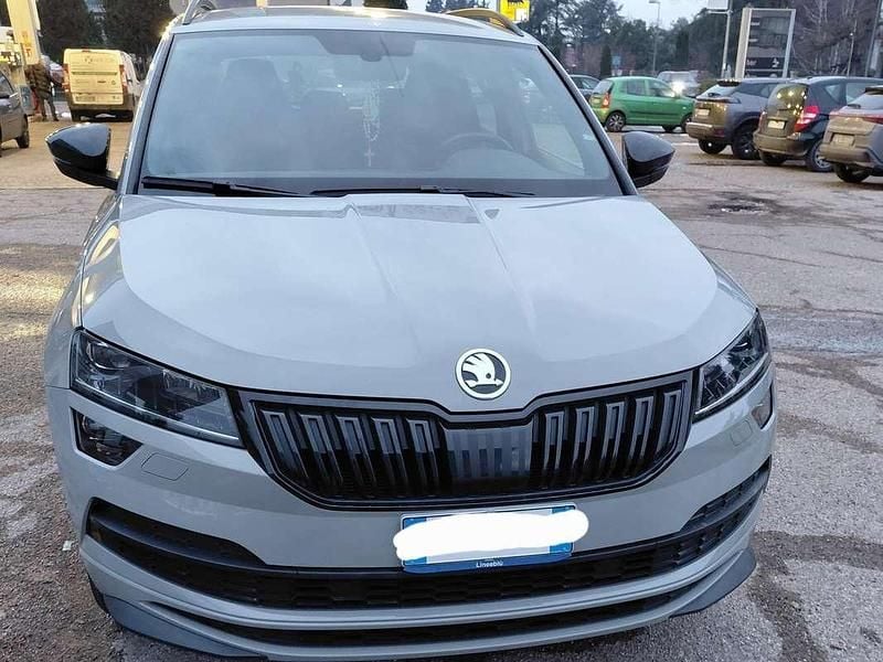 Usata Skoda Karoq SportLine 150 CV (110 kW) 2021 Grigio SUV