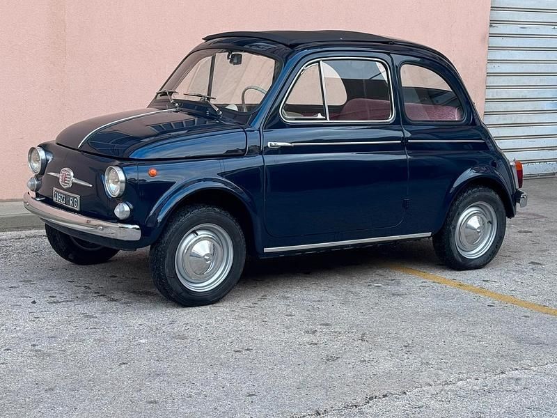 Usata Fiat 500 1960 Blu Utilitaria