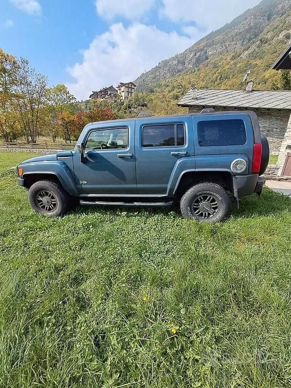 Usata Hummer H3 223 CV (164 kW) 2006 Verde SUV