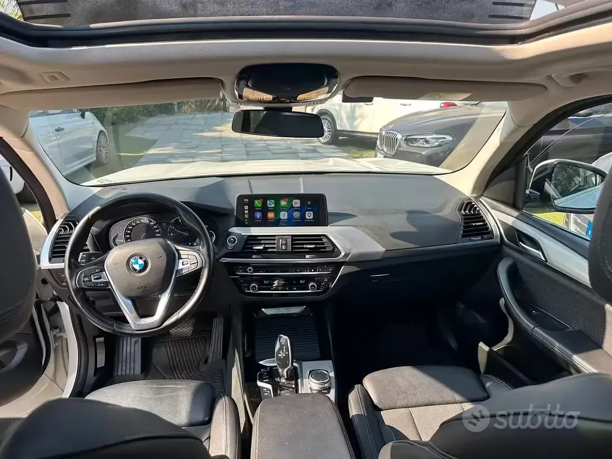 Usata BMW X3 M Sport 190 CV (139 kW) 2019 Bianco SUV