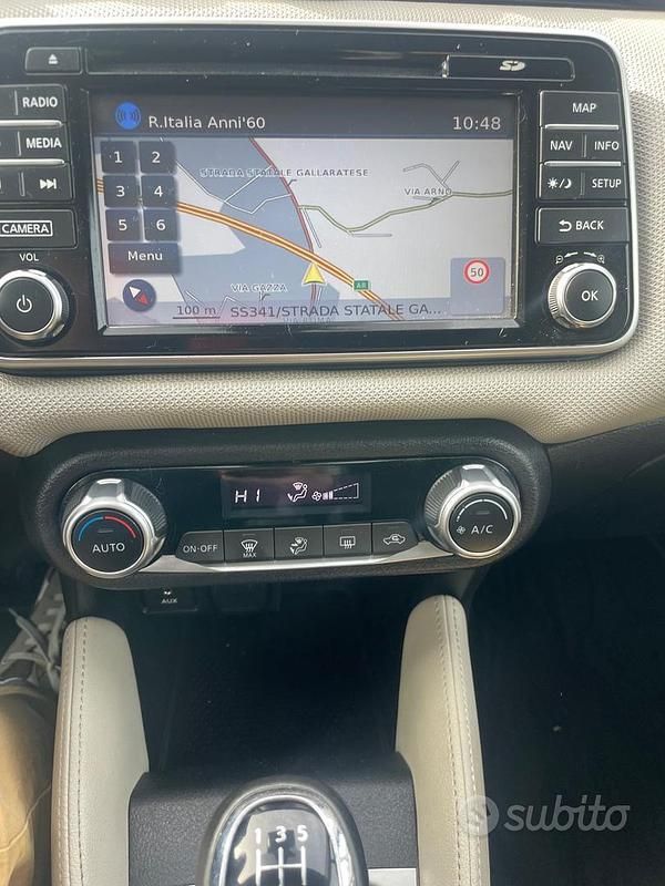 Usata Nissan Micra N-Connecta 90 CV (66 kW) 2018 Bianco Utilitaria