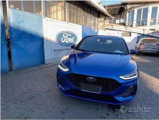Usata Ford Focus ST-Line 125 CV (91 kW) 2022 Blu Berlina