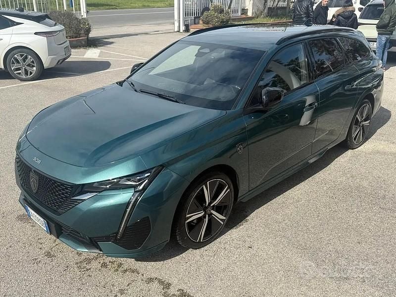 Usata Peugeot 308 GT 130 CV (95 kW) 2023 Verde Station wagon