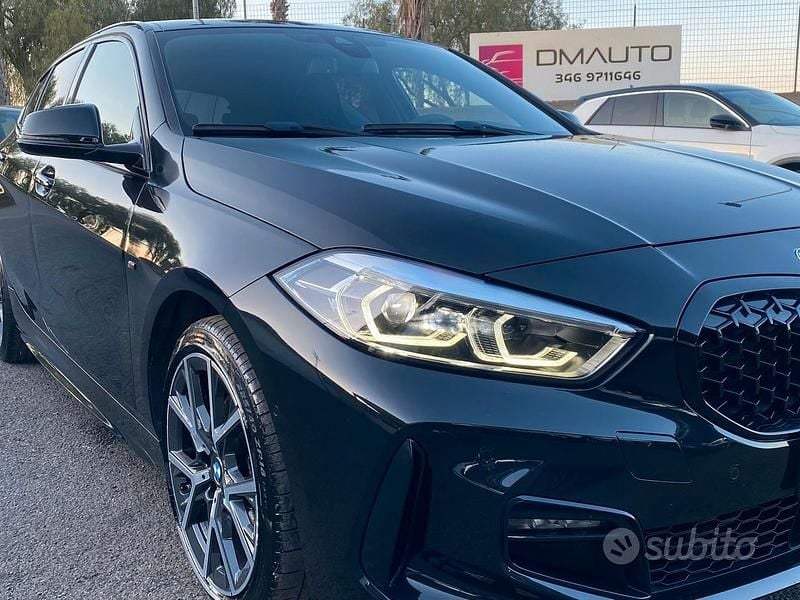 Usata BMW 116 Luxury Line 116 CV (85 kW) 2021 Nero Utilitaria