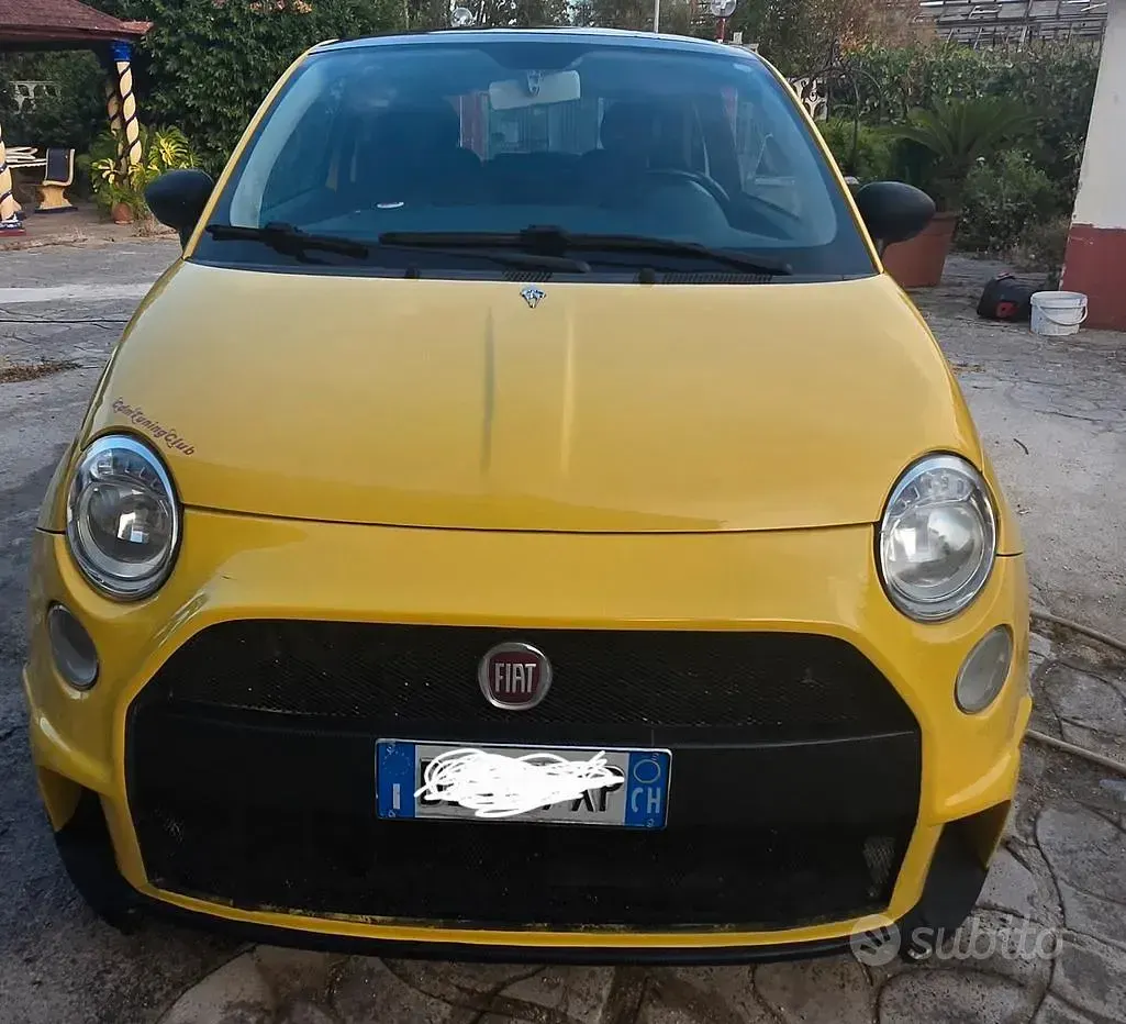 Usata Fiat 500 100 CV (73 kW) 2007 Giallo Berlina