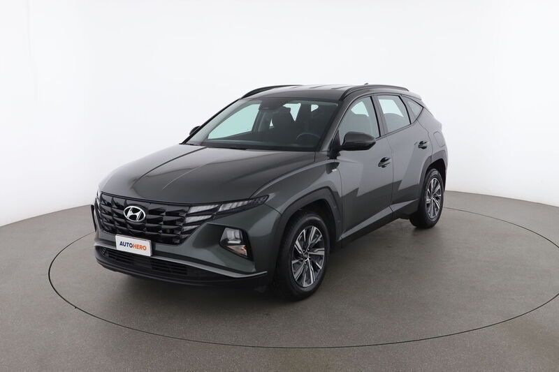 Verde Usata 2021 Hyundai Tucson SUV | 19.199 € (Ottimo prezzo) - Immagine 1/3