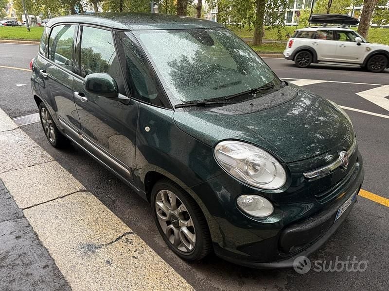 Usata Fiat 500L Lounge 84 CV (61 kW) 2014 Verde Monovolume