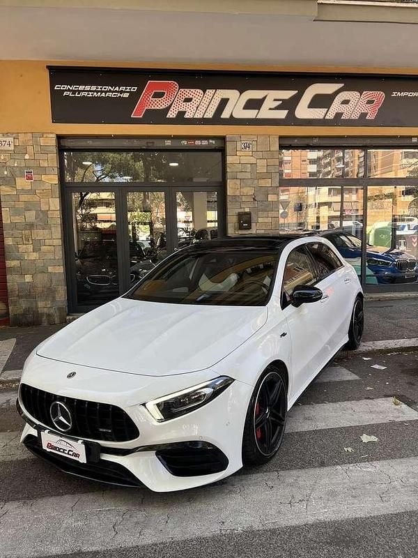 Usata Mercedes A45 AMG AMG 421 CV (309 kW) 2022 Bianco Berlina