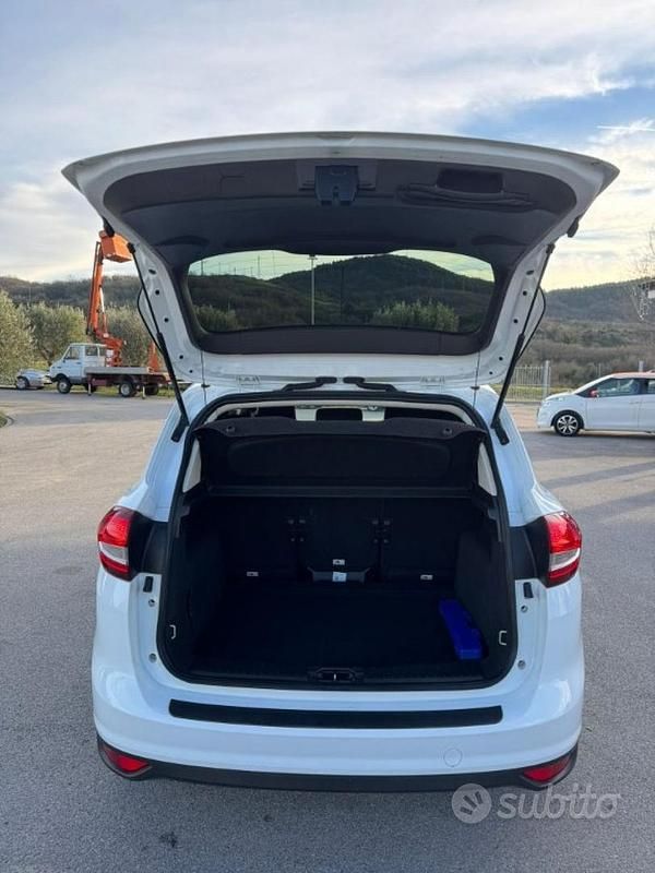 Usata Ford C-MAX Titanium 95 CV (69 kW) 2016 Bianco Monovolume