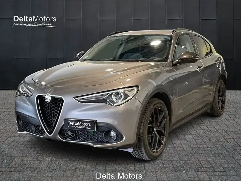Usata Alfa Romeo Stelvio Tech Edition 190 CV (139 kW) 2019 Grigio scuro metallizzato SUV