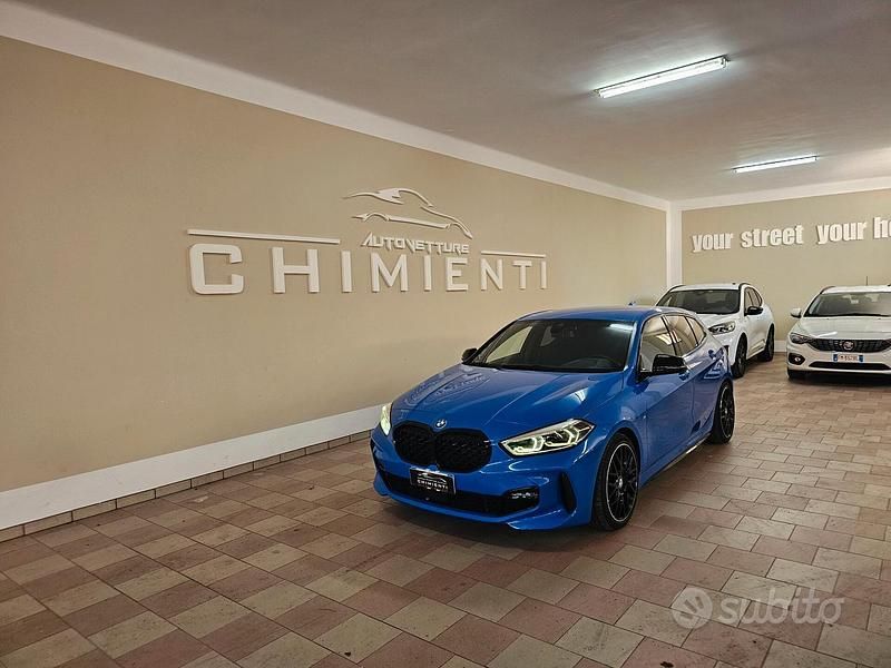 Usata BMW 116 M Sport 115 CV (84 kW) 2021 Blu Utilitaria