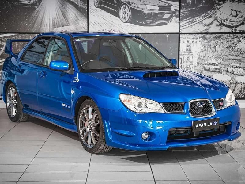 Usata Subaru Impreza 250 CV (183 kW) 2006 Blu/azzurro Berlina