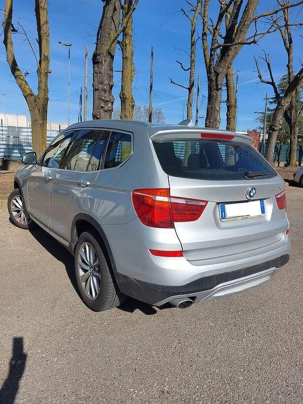 Usata BMW X3 xLine 190 CV (139 kW) 2016 Argento SUV