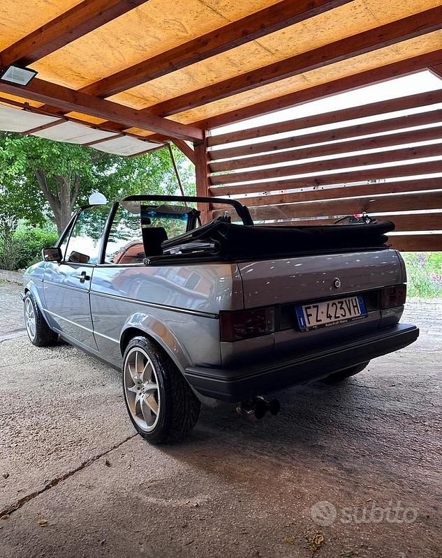 Usata VW Golf Cabriolet 69 CV (50 kW) 1983 Grigio Cabrio