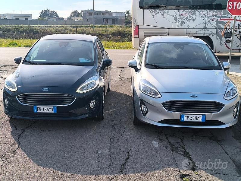 Usata Ford Fiesta 86 CV (63 kW) 2019 Blu Utilitaria