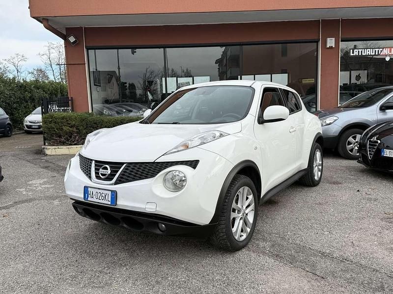 Bianco Usata 2011 Nissan Juke Tekna SUV | 7890 € (Buon prezzo) - Immagine 1/4