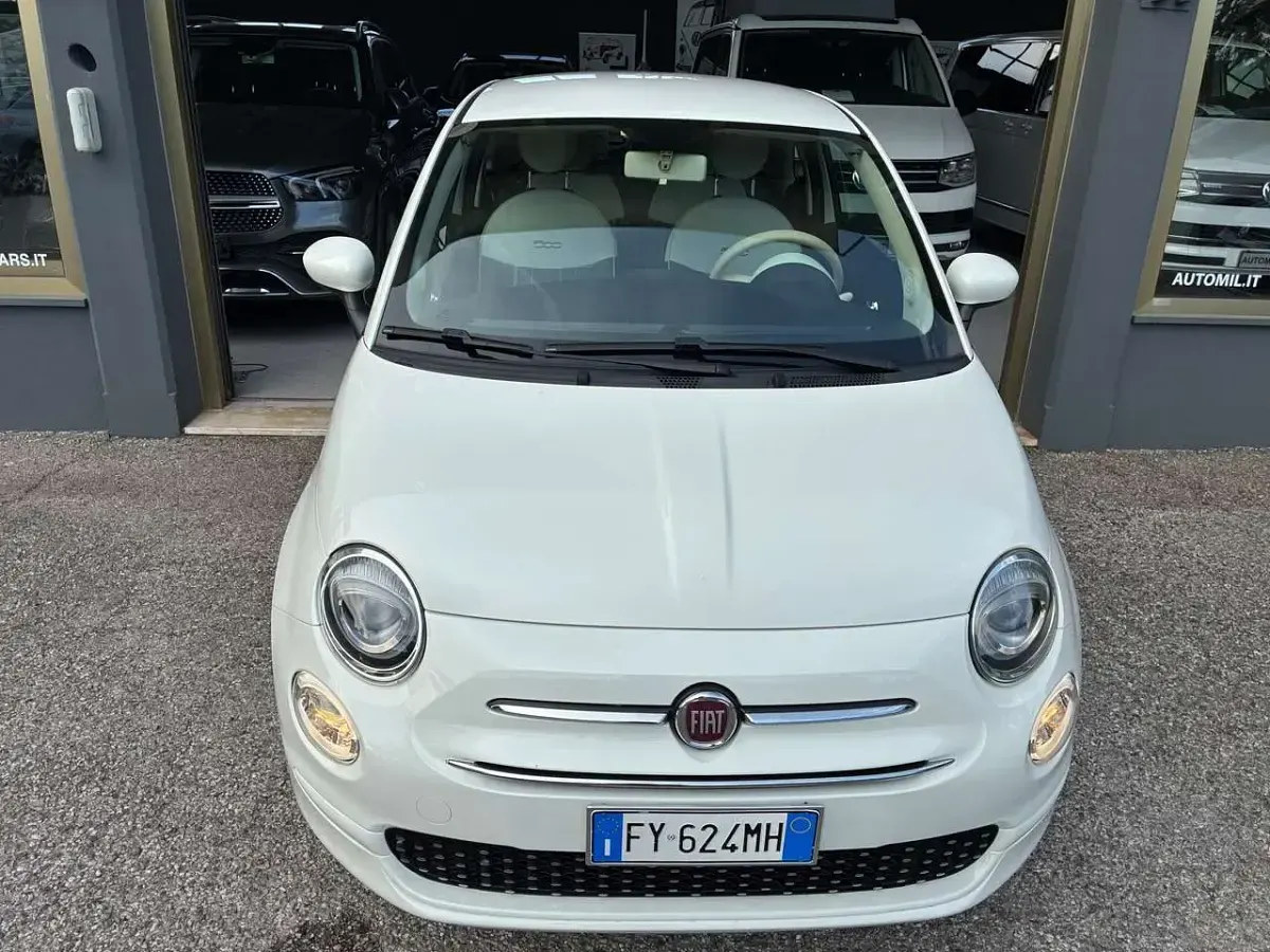 Usata Fiat 500 Lounge 69 CV (50 kW) 2020 Bianco Utilitaria