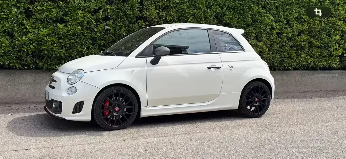 Usata Abarth 595 Competizione 180 CV (132 kW) 2015 Bianco Berlina