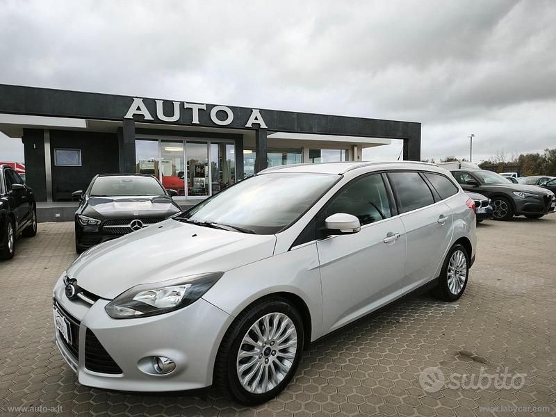 Usata Ford Focus Titanium 116 CV (85 kW) 2013 Grigio Station wagon