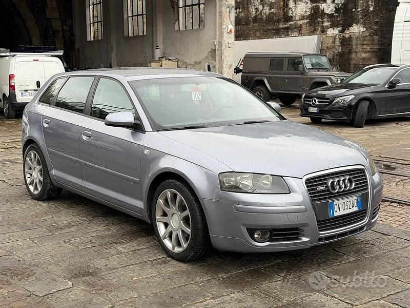 Usata Audi A3 Ambition 140 CV (102 kW) 2005 Grigio Utilitaria