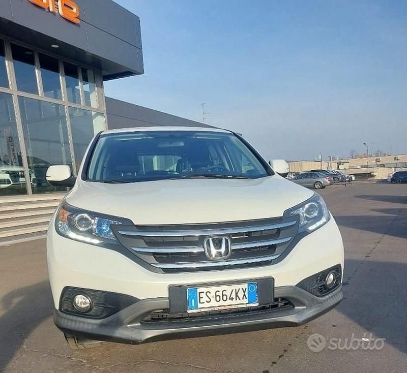Usata Honda CR-V Elegance 120 CV (88 kW) 2013 Bianco SUV