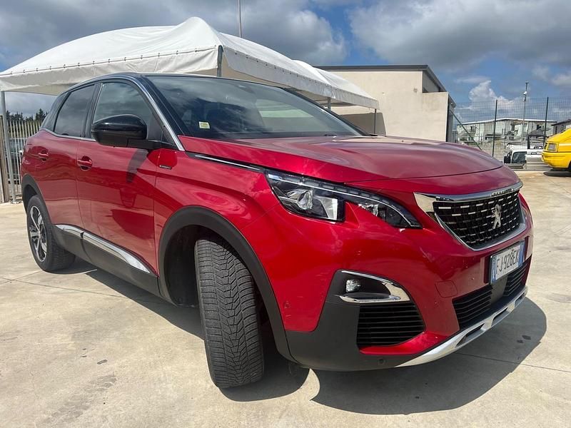 Usata Peugeot 3008 GT-line 119 CV (87 kW) 2018 Rosso Station wagon