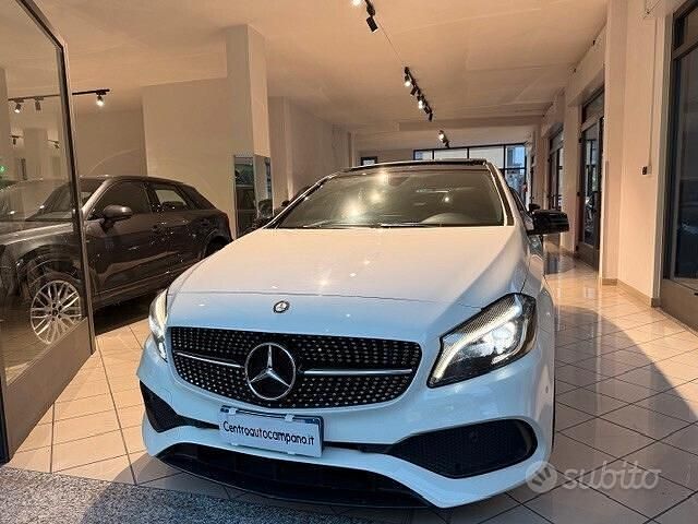 Usata Mercedes A200 Premium 136 CV (100 kW) 2016 Bianco Berlina
