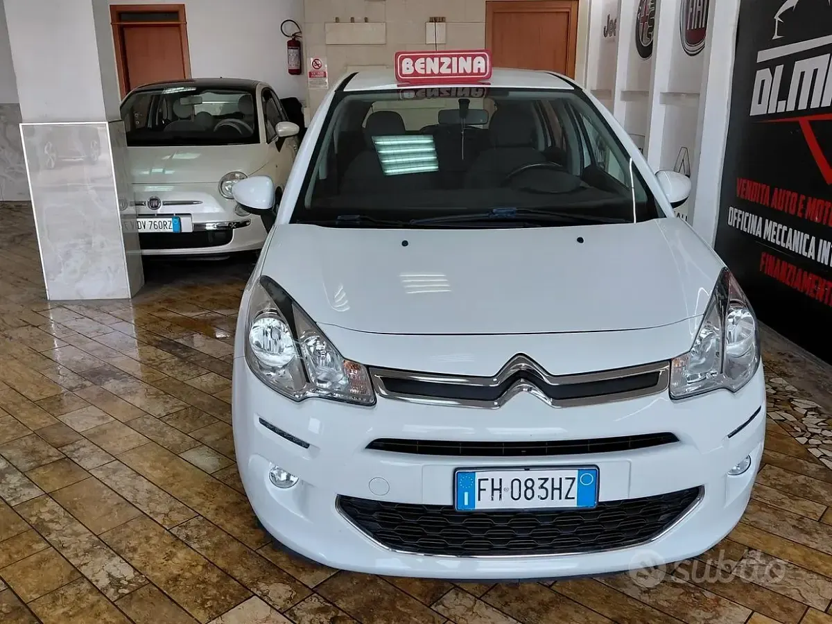 Usata Citroën C3 82 CV (60 kW) 2017 Bianco Berlina