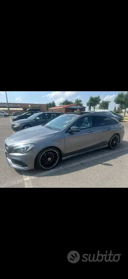 Usata Mercedes CLA220 170 CV (125 kW) 2019 Grigio Berlina