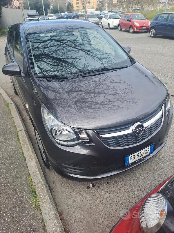Usata Opel Karl 75 CV (55 kW) 2015 Nero Utilitaria