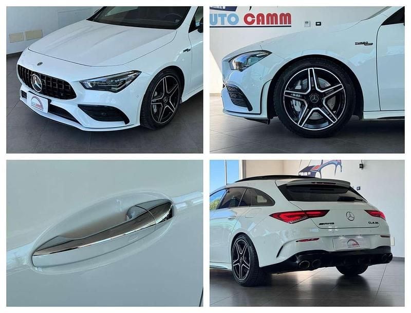 Usata Mercedes CLA35 AMG Shooting Brake AMG 306 CV (225 kW) 2019 Bianco Station wagon