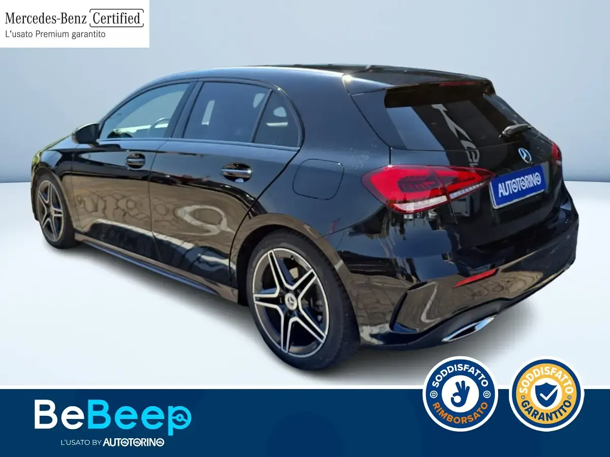 Usata Mercedes A200 Premium 150 CV (110 kW) 2022 Nero metallizzato Berlina
