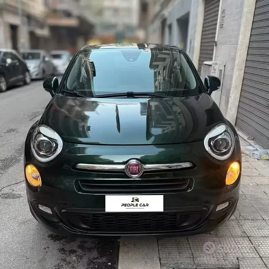 Usata Fiat 500X Lounge 120 CV (88 kW) 2016 Verde SUV