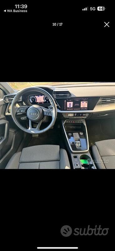 Usata Audi A3 S-Line 150 CV (110 kW) 2022 Grigio Berlina