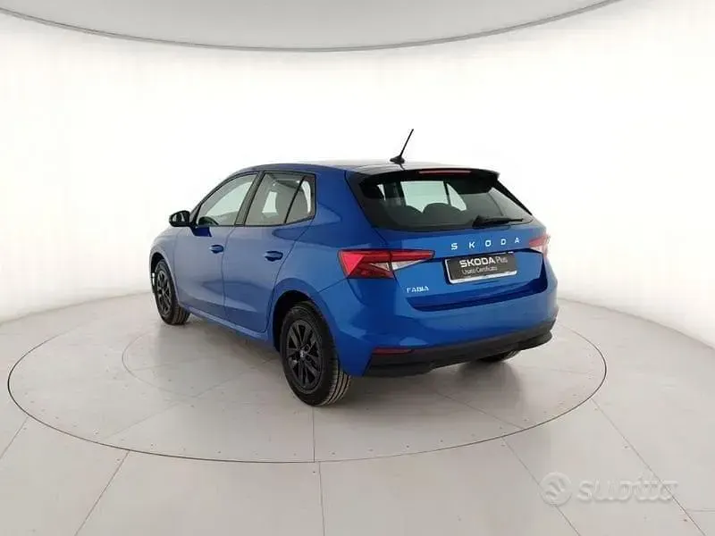 Nuova Skoda Fabia 95 CV (69 kW) 2026 Blu Utilitaria