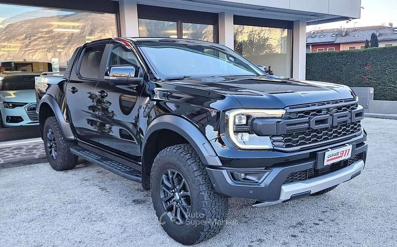 Nuova Ford Ranger Raptor 209 CV (153 kW) 2026 Nero Pick-up