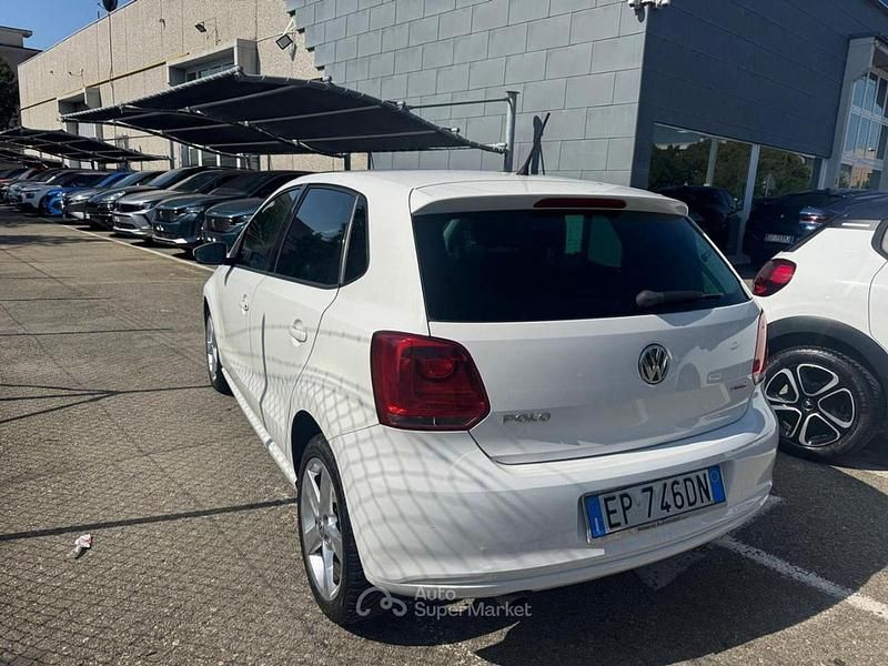 Usata VW Polo Highline 82 CV (60 kW) 2012 Bianco pastello Berlina