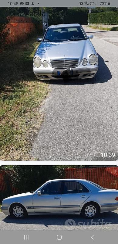 Usata Mercedes E220 143 CV (105 kW) 2001 Grigio