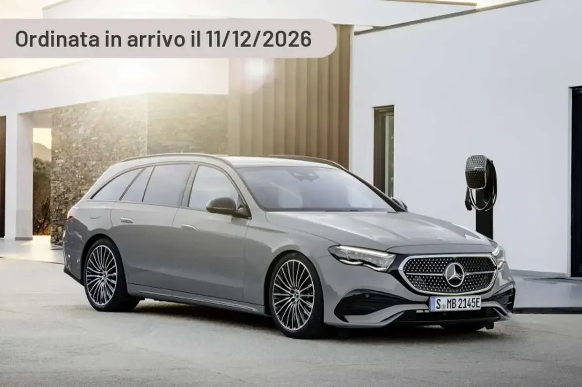 Nuova Mercedes E300 Advanced Plus 306 CV (225 kW) 2026 Argento Station wagon