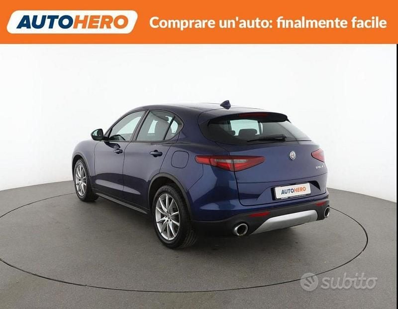 Usata Alfa Romeo Stelvio Executive 190 CV (139 kW) 2021 Blu SUV