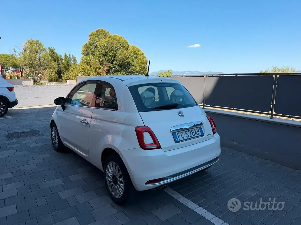 Usata Fiat 500 Lounge 69 CV (50 kW) 2016 Bianco Berlina