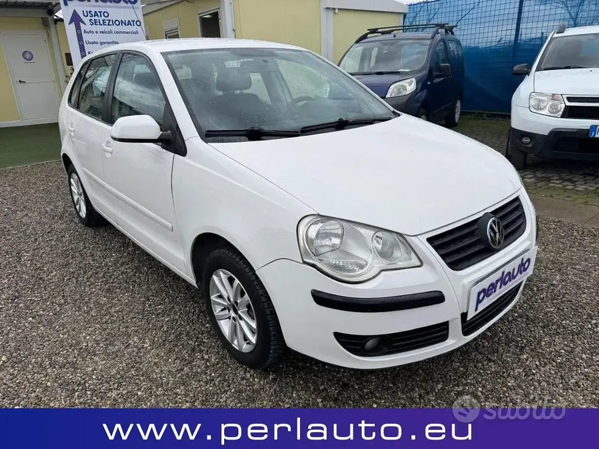 Usata VW Polo 80 CV (58 kW) 2009 Bianco Utilitaria