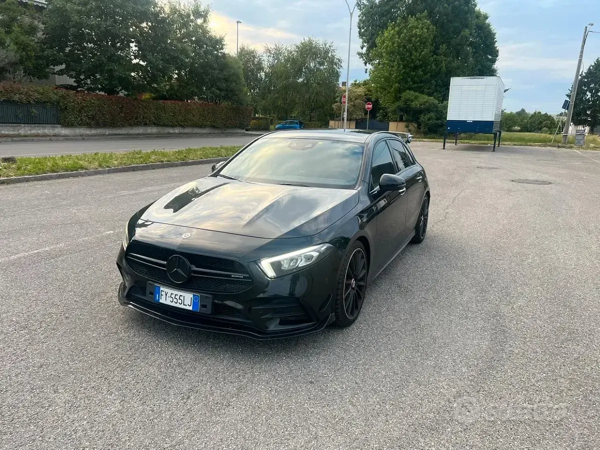 Usata Mercedes A35 AMG AMG 306 CV (225 kW) 2019 Nero Berlina