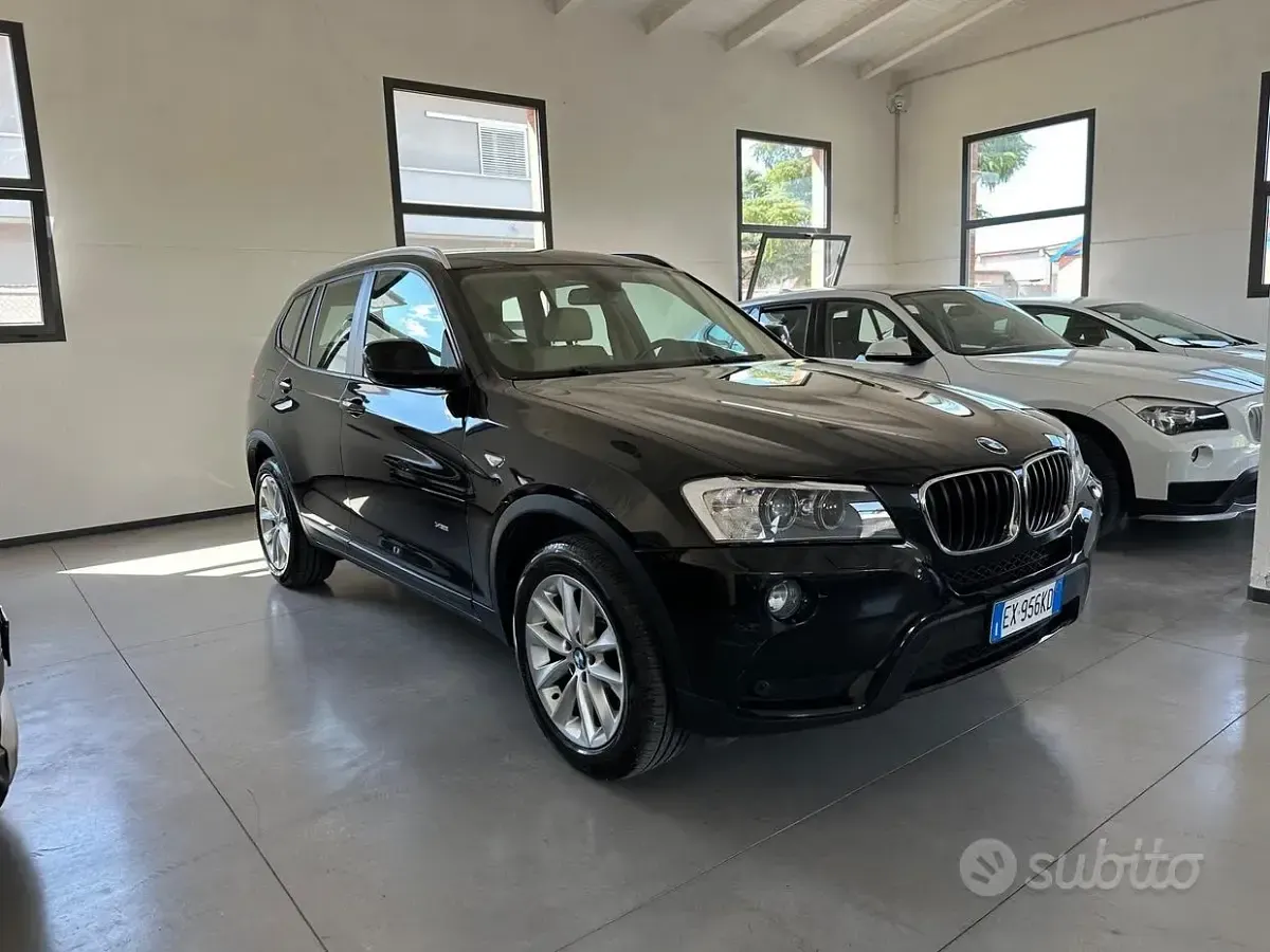 Usata BMW X3 190 CV (139 kW) 2014 Nero SUV