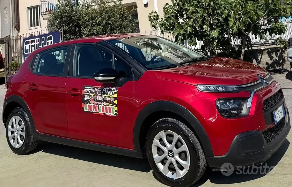 Usata Citroën C3 102 CV (75 kW) 2021 Rosso Utilitaria