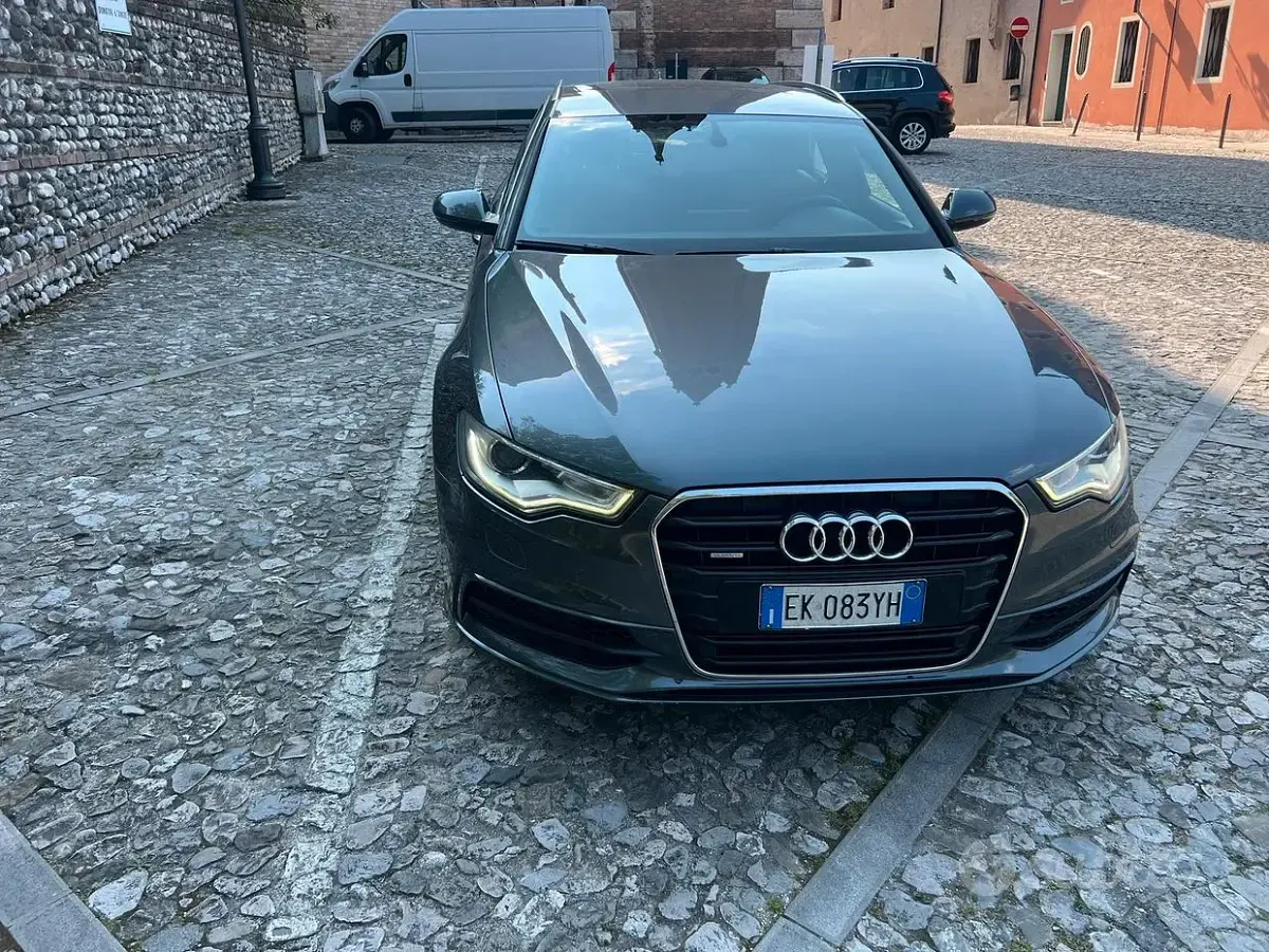 Usata Audi A6 S-Line 245 CV (180 kW) 2012 Grigio Station wagon