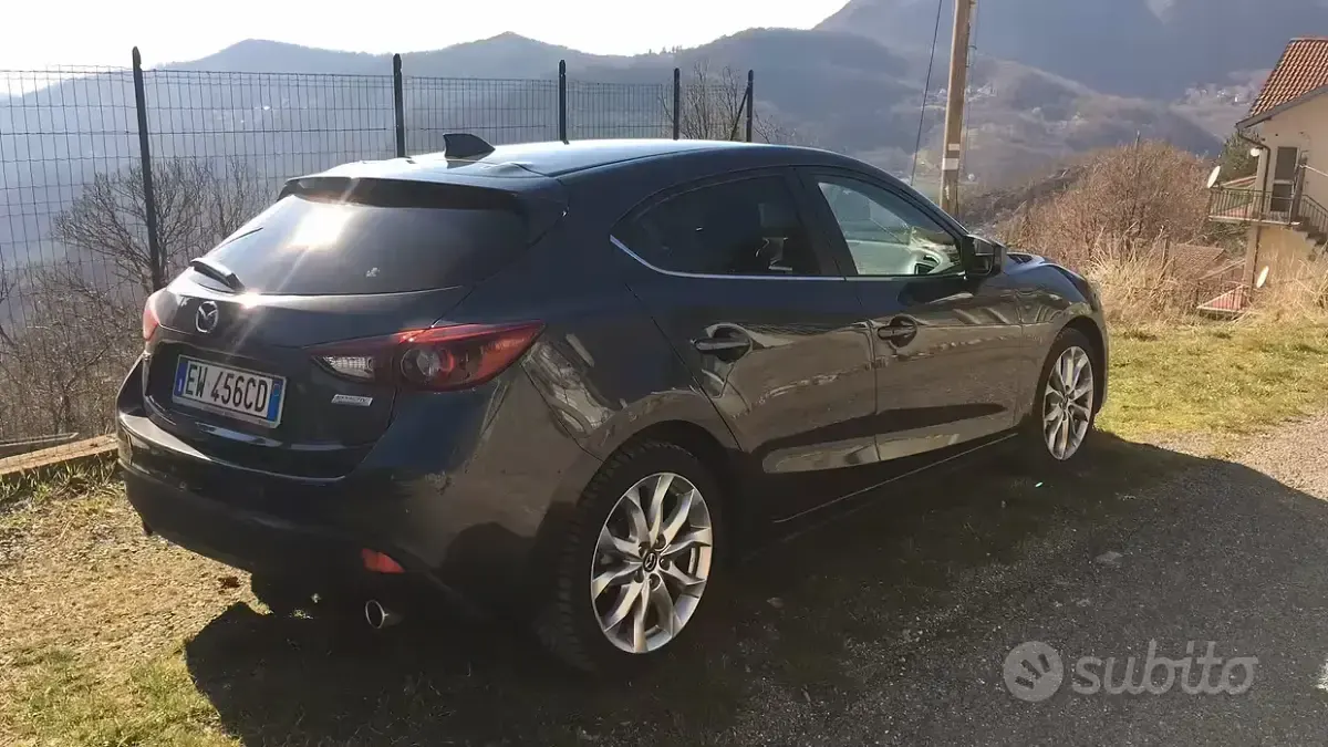 Usata Mazda 3 150 CV (110 kW) 2013 Grigio Berlina