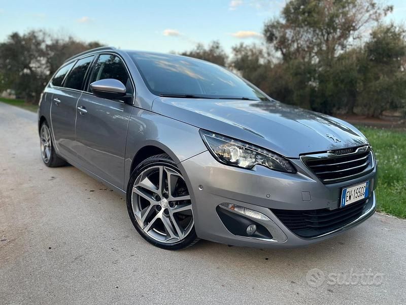 Usata Peugeot 308 116 CV (85 kW) 2014 Grigio Station wagon